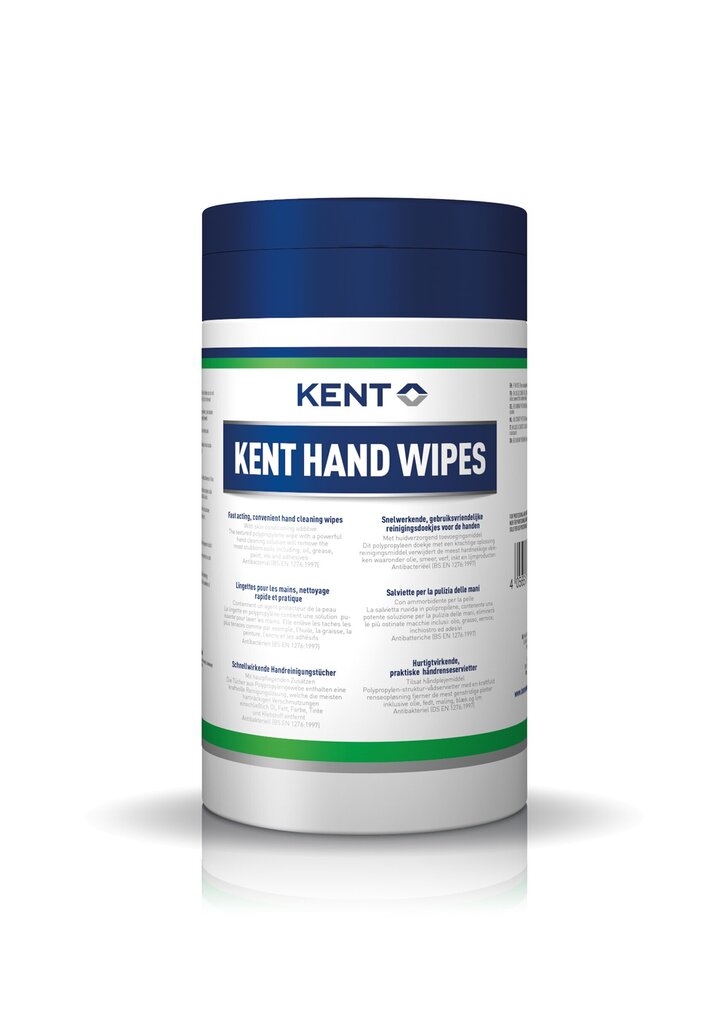 Roku tīrīšanas lupatiņas Kent Hand Wipes, 50gb - salvetes цена и информация | Tīrīšanai, salvetes | 220.lv