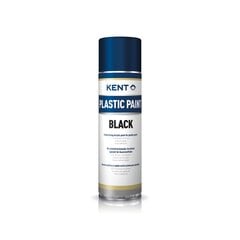 Краска для пластика Kent Plastic Paint черная, 500 мл цена и информация | Автохимия | 220.lv