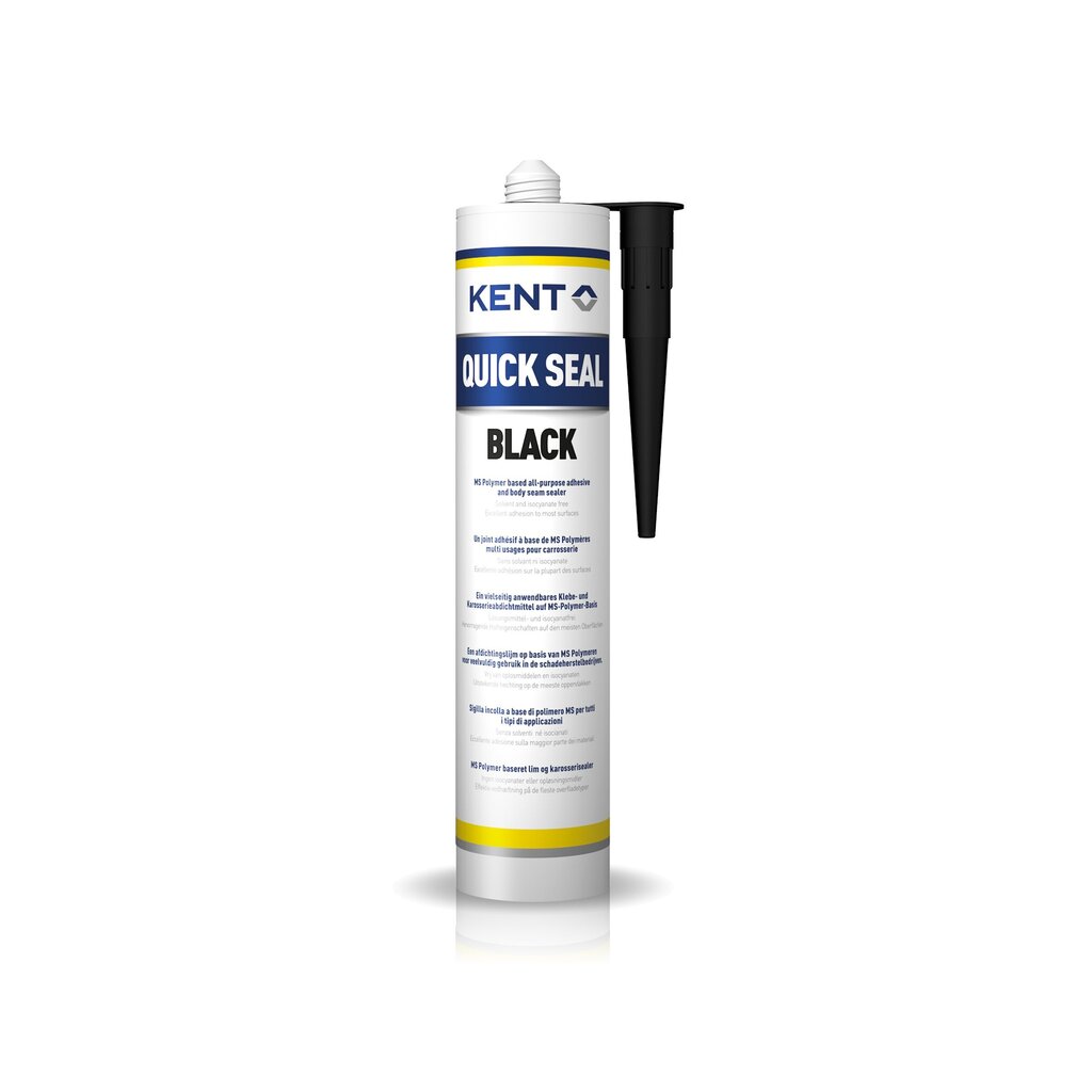 Ķermeņa līmes hermētiķis Kent Quick Seal melns, 290 ml cena un informācija | Auto ķīmija | 220.lv