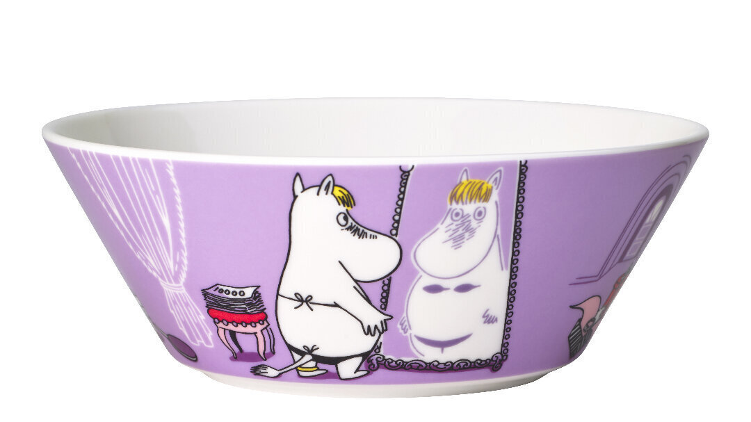 Arabia bļoda Moomin, 15 cm cena un informācija | Trauki, šķīvji, pusdienu servīzes | 220.lv