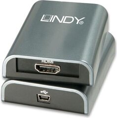 Adapter USB Lindy USB - HDMI cena un informācija | Adapteri un USB centrmezgli | 220.lv