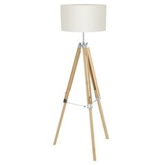 EGLO stāvlampa Lantada, smilškrāsā, 150 cm цена и информация | Торшеры | 220.lv