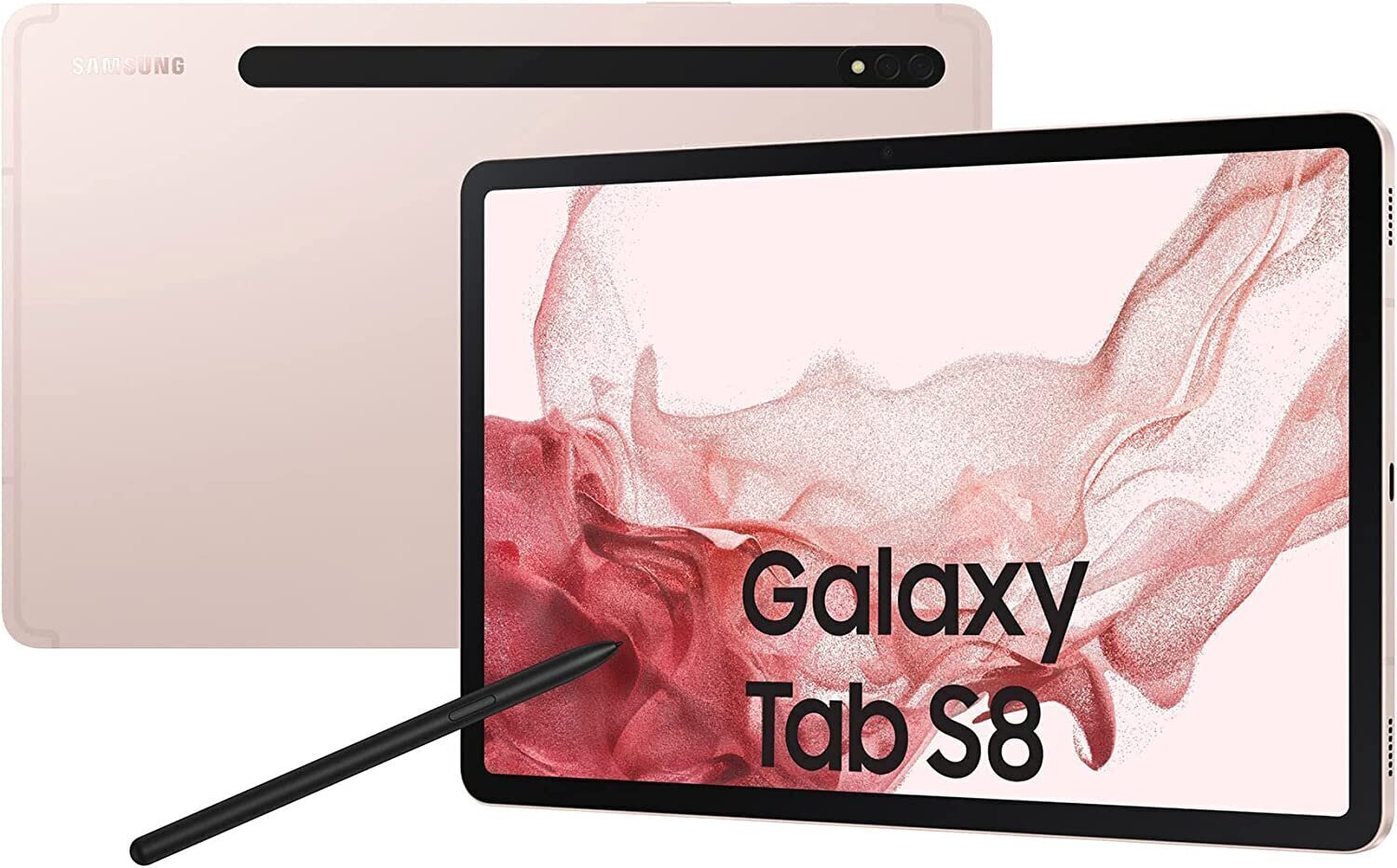 Samsung Galaxy Tab S8 256GB, Wi-Fi, Pink cena un informācija | Planšetdatori | 220.lv