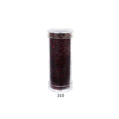 Stikla apaļas krelles 12/0 RainBow® plastmasas tūbiņā 25 g, krāsa 310 cena un informācija | Rotu veidošana, pērļošana | 220.lv