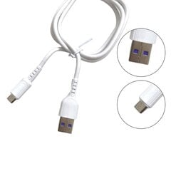 USB kabelis ar micro USB savienotāju cena un informācija | Savienotājkabeļi | 220.lv
