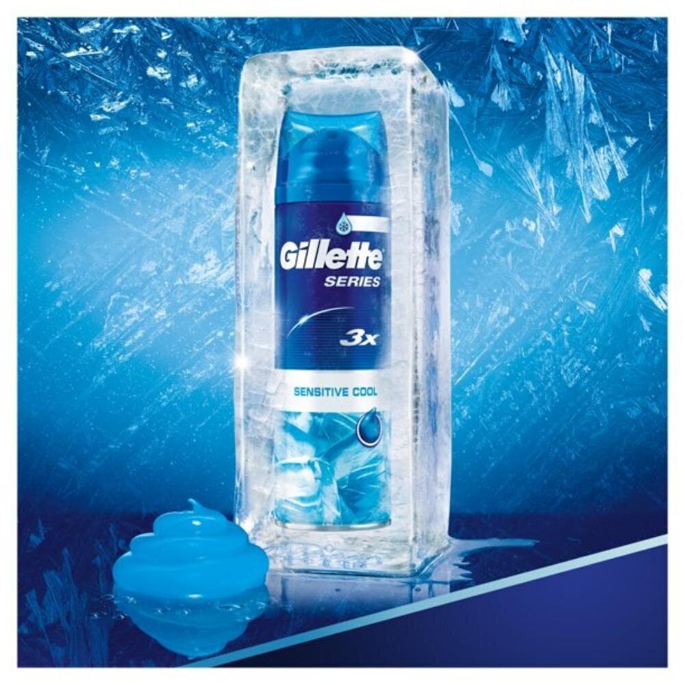 Skūšanās želeja jutīgai ādai Gillette, 200 ml cena un informācija | Skūšanās piederumi, kosmētika | 220.lv
