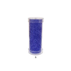 Stikla apaļas krelles 12/0 RainBow® plastmasas tūbiņā 25 g, krāsa 6 cena un informācija | Rotu veidošana, pērļošana | 220.lv