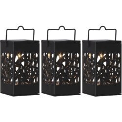 LED gaismas dekori uz saules baterijām 3gab. 0,07W 6x11cm Izola Mini цена и информация | Āra apgaismojums | 220.lv