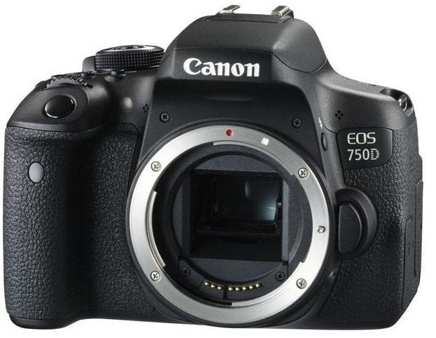 Canon EOS 750D Body cena un informācija | Digitālās fotokameras | 220.lv