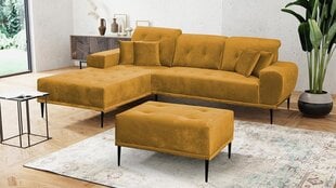 Mēbeļu komplekts Huguk-Tiffany 08, dzeltens cena un informācija | Dīvānu komplekti | 220.lv