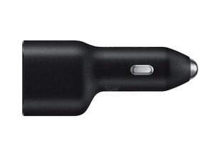 Автомобильное зарядное устройство Samsung Common 40W черный EP-L4020NBEGEU цена и информация | Зарядные устройства для телефонов | 220.lv