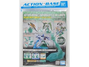 База Bandai - Action Base 2 Sparkle Clear Green, 57602 цена и информация | Конструкторы и кубики | 220.lv