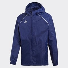 Bērnu jaka adidas Core 18 Rain JUNIOR navy blue CV3742 цена и информация | Футбольная форма и другие товары | 220.lv