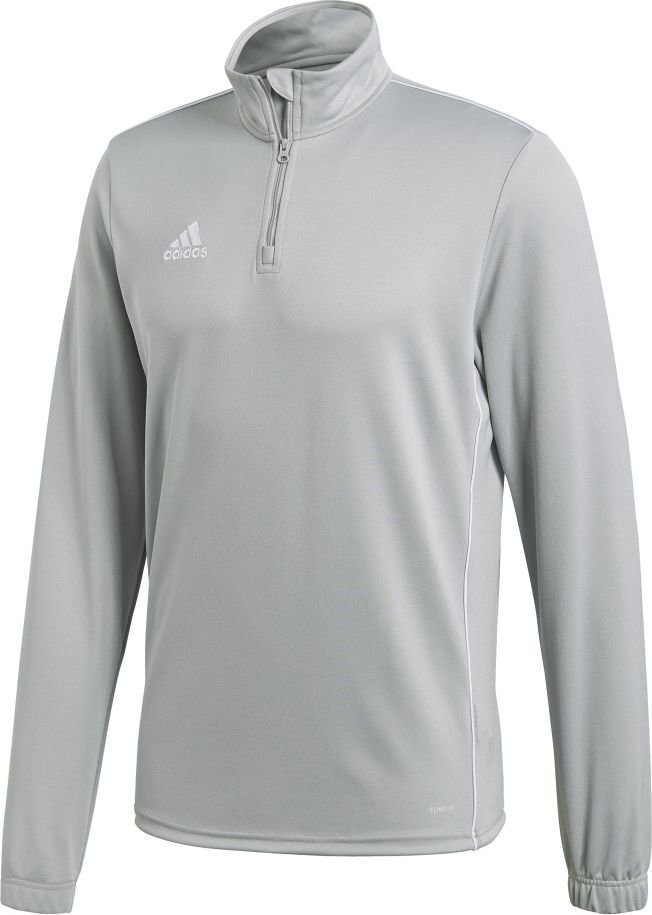 Vīriešu krekls adidas Core 18 Training Top pelēks CV4000 цена и информация | Futbola formas un citas preces | 220.lv