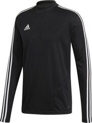 Мужской джемпер Adidas Tiro 19 черный DJ2592 цена и информация | Футбольная форма и другие товары | 220.lv