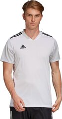 Vīriešu T-krekls adidas Regista 20 Jersey FI4553, balts цена и информация | Футбольная форма и другие товары | 220.lv