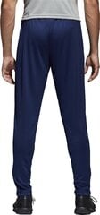 Мужские брюки adidas Core 18 темно-синий CV3988 цена и информация | Футбольная форма и другие товары | 220.lv