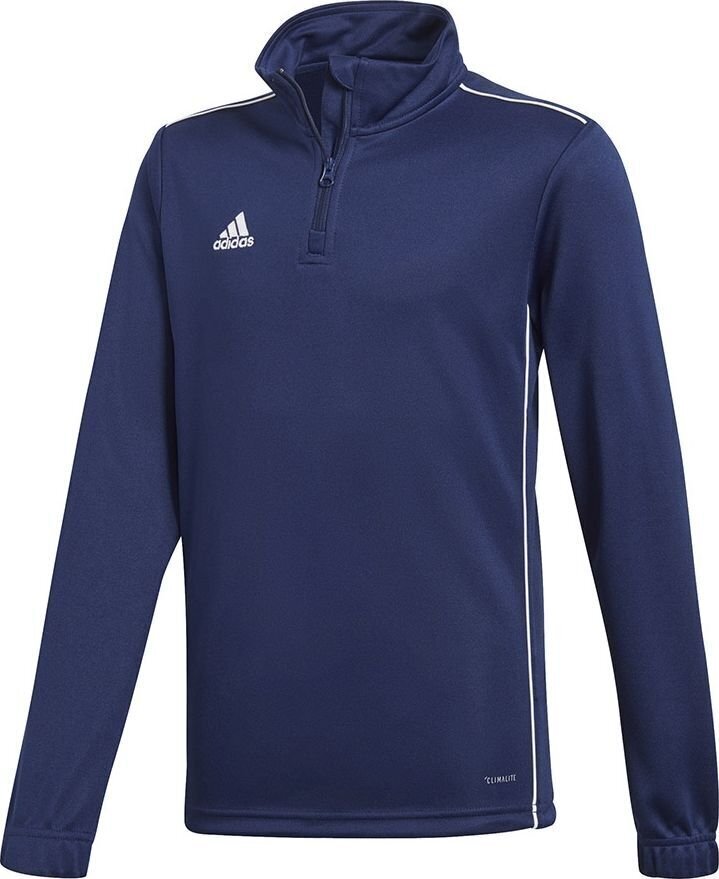 Bērnu krekls ar garām piedurknēm adidas Core 18 JUNIOR CV4139 navy zils cena un informācija | Futbola formas un citas preces | 220.lv