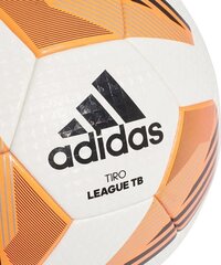 Футбольный мяч Adidas Tiro League TB бело-оранжевый FS0374 цена и информация | Футбольные мячи | 220.lv