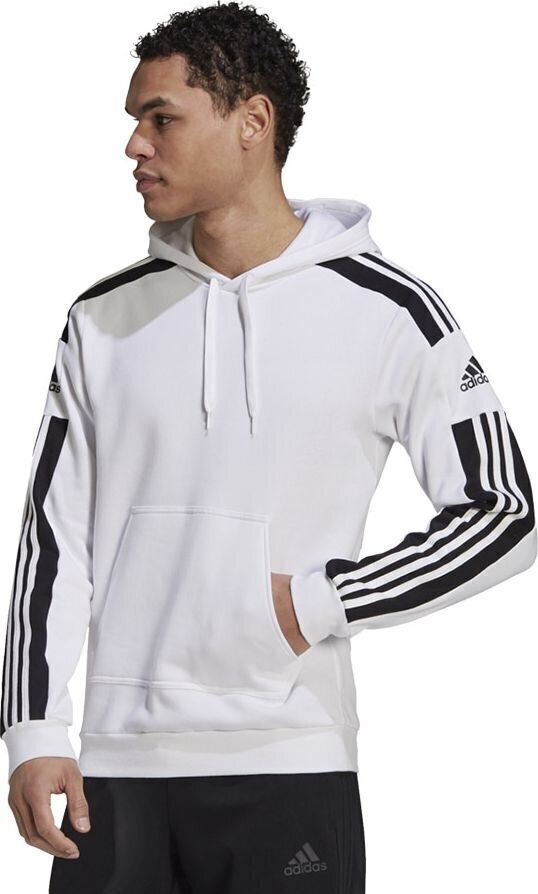 Vīriešu džemperis ar kapuci Adidas Squadra 21 balts GT6637 cena un informācija | Futbola formas un citas preces | 220.lv