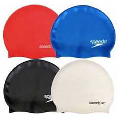 Swimming Cap Junior Speedo Plain Flact (Viens izmērs) cena un informācija | Peldcepures | 220.lv