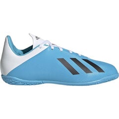 Bērnu futbola apavi Adidas X 19.4 IN Junior F35352 цена и информация | Футбольные бутсы Adidas Nemeziz 19.4 In J, зеленые | 220.lv