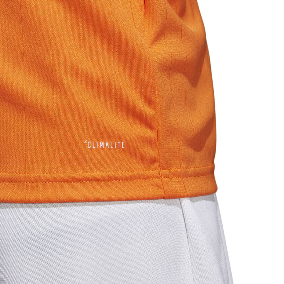 T-krekls bērniem adidas Tabela 18 Jersey JUNIOR oranžs CE8942/CE8922 cena un informācija | Futbola formas un citas preces | 220.lv