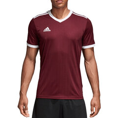 T-krekls bērniem adidas Tabela 18 Jersey CE8945, bordo krāsa cena un informācija | Futbola formas un citas preces | 220.lv