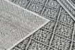 Stīgu paklājs sizals SION Azteku 22168 plakana pinuma melna/ekrū cena un informācija | Paklāji | 220.lv