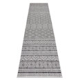 Stīgu paklājs sizals SION Azteku 22168 plakana pinuma melna/ekrū