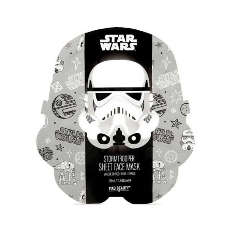 Mad Beauty Star Wars Pēc Vasaras saules & baseina Bērnu mitrinoša joku sejas maska (1 gab. StormTrooper x25 ml) cena un informācija | Bērnu kosmētika, līdzekļi jaunajām māmiņām | 220.lv