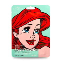 Mad Beauty Disney POP Princess Pēc Vasaras saules & baseina Bērnu mitrinoša joku sejas maska (1 gab. Ariel x25 ml) cena un informācija | Bērnu kosmētika, līdzekļi jaunajām māmiņām | 220.lv
