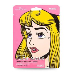 Mad Beauty Disney POP Princess Pēc Vasaras saules & baseina Bērnu mitrinoša joku sejas maska (1 gab. Aurora x25 ml) цена и информация | Косметика для мам и детей | 220.lv