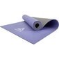 Jogas paklājiņš Reebok, divpusējs, 6 mm, violets/pelēks cena un informācija | Vingrošanas paklāji | 220.lv