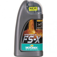 MOTOREX 5W40 XPERIENCE FS-X 1L eļļa cena un informācija | Motoreļļas | 220.lv