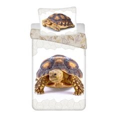 Комплект постельных принадлежностей Turtle, 140x200 см, 2 части цена и информация | Детское постельное бельё | 220.lv