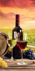 Dvielis Wine, 70x140 cm цена и информация | Полотенца | 220.lv