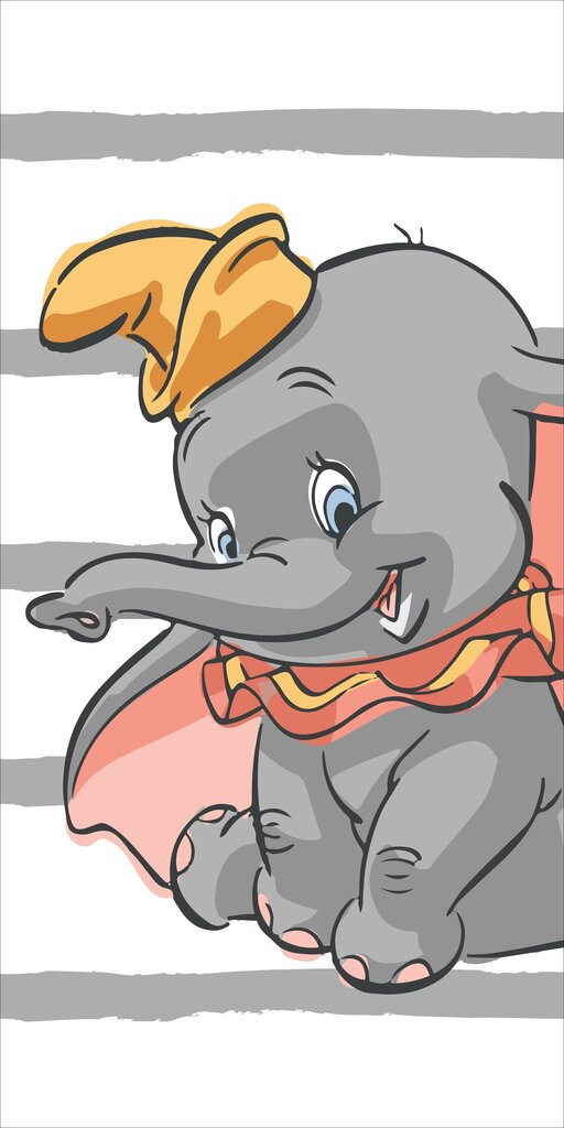 Dvielis Dumbo, 70x140 cm cena un informācija | Dvieļi | 220.lv