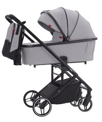 Universālie bērnu ratiņi CARRELLO ALFA CRL-6507 (2in1) CLOUD GREY cena un informācija | Bērnu rati | 220.lv