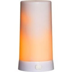 LED Galda lampa balta 2W 6,8x13cm ekstra 064-28 cena un informācija | Sveces un svečturi | 220.lv