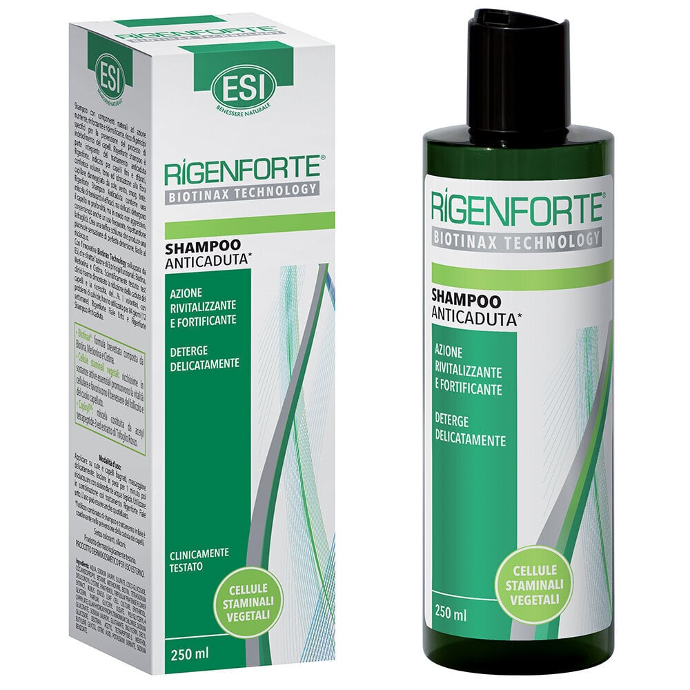 Šampūns pret matu izkrišanu ESI Rigenforte, 250 ml цена и информация | Šampūni | 220.lv