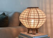 Globen Lighting galda lampa Borneo cena un informācija | Galda lampas | 220.lv