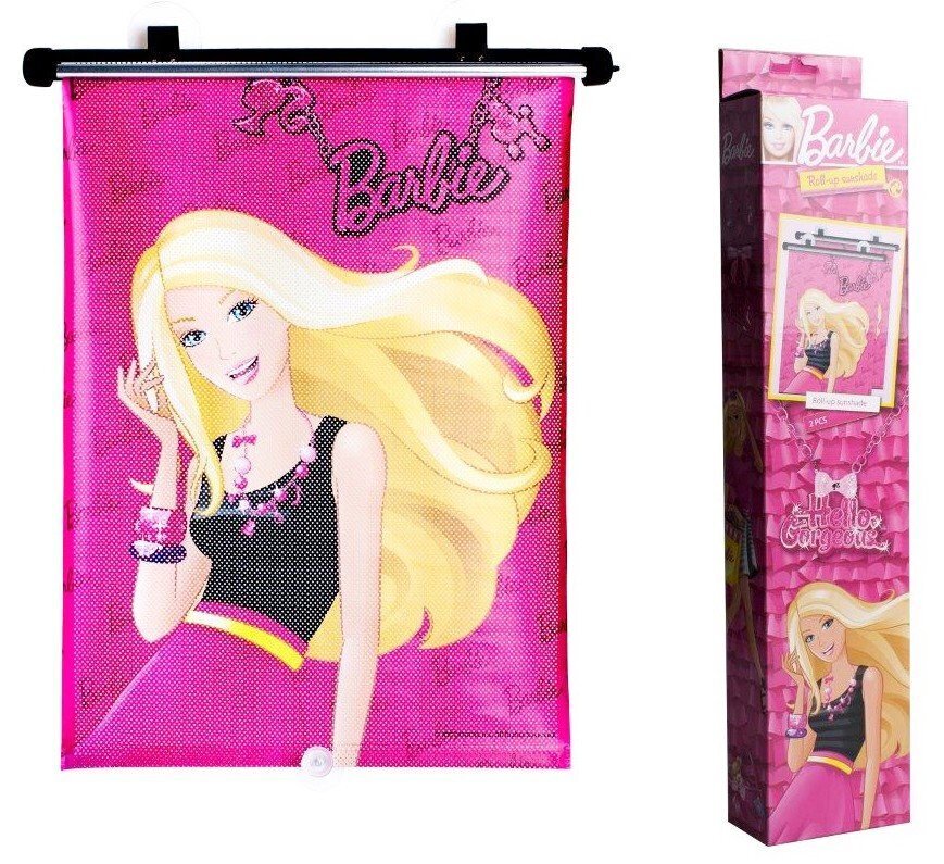 Saules aizkari Bam Bam 2 gab., Barbie цена и информация | Autokrēsliņu aksesuāri | 220.lv