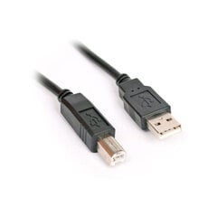 Omega Кабель USB A/USB B, 3м, Черный цена и информация | Кабели и провода | 220.lv