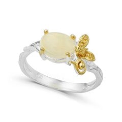 Серебряное (925) кольцо с драгоценными камнями, код F50234EU-59 цена и информация | Кольца | 220.lv