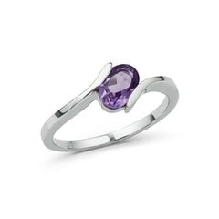 Серебряное (925) кольцо с драгоценными камнями, код AVP513661-1 цена и информация | Кольца | 220.lv