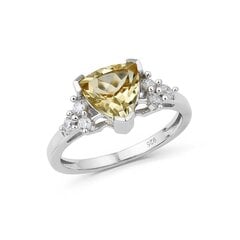 Серебряное (925) кольцо с драгоценными камнями, код AVP514552-3 цена и информация | Кольца | 220.lv