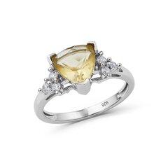 Серебряное (925) кольцо с драгоценными камнями, код AVP514552-37 цена и информация | Кольца | 220.lv