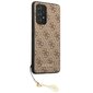 Original Guess 4G Charms Collection Hardcase maciņš Samsung Galaxy A53 5G, brūns cena un informācija | Telefonu vāciņi, maciņi | 220.lv