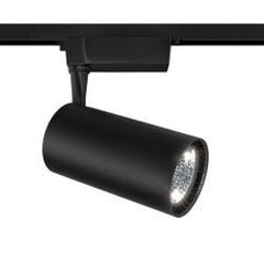 LED sliežu prožektors 40W 4000K Maytoni Technical melnā krāsā cena un informācija | Sliežu apgaismojuma sistēmas | 220.lv